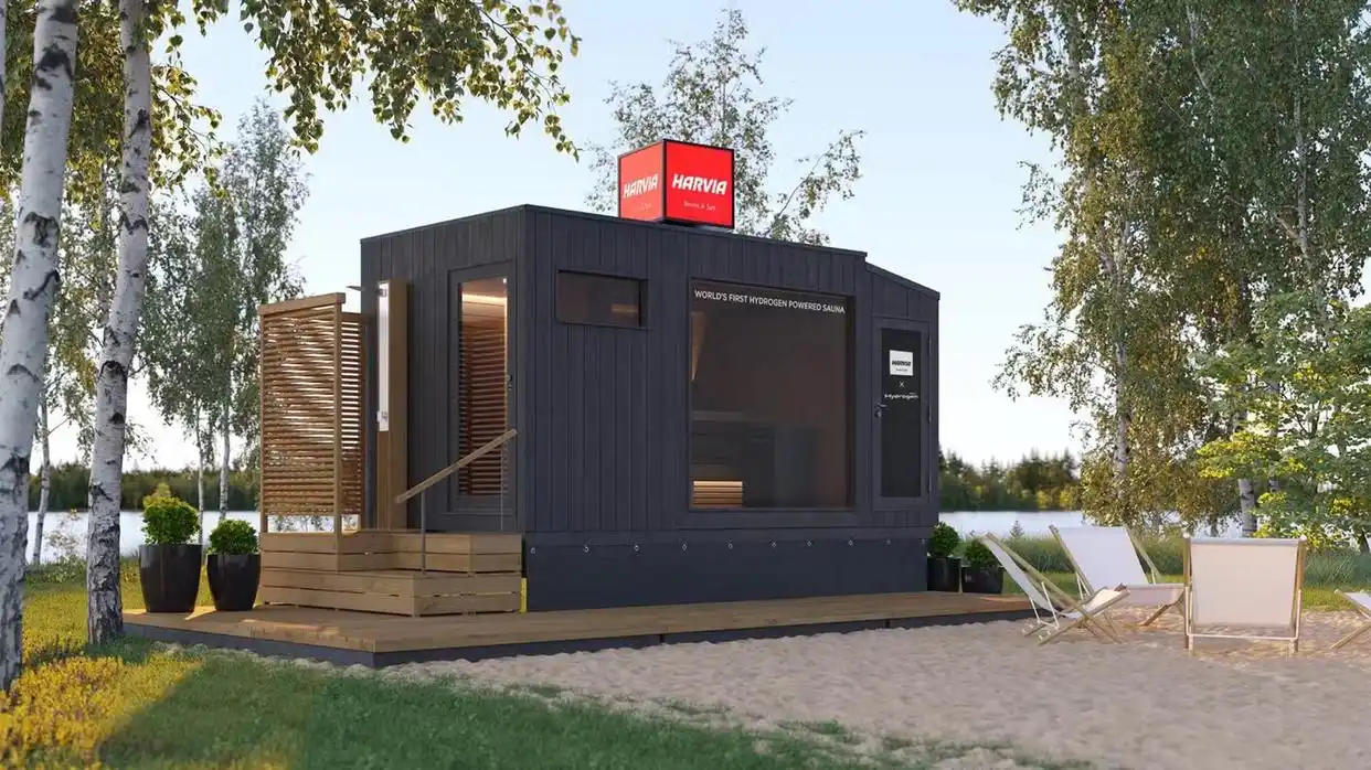 La primera sauna con alimentación de hidrógeno del mundo hace su debut en el rally finlandés, con Toyota y Harvia liderando la revolución de la energía limpia