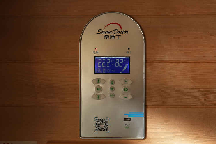 Manual de usuario para reproductor de música para sala de sauna (versión USB/Bluetooth)