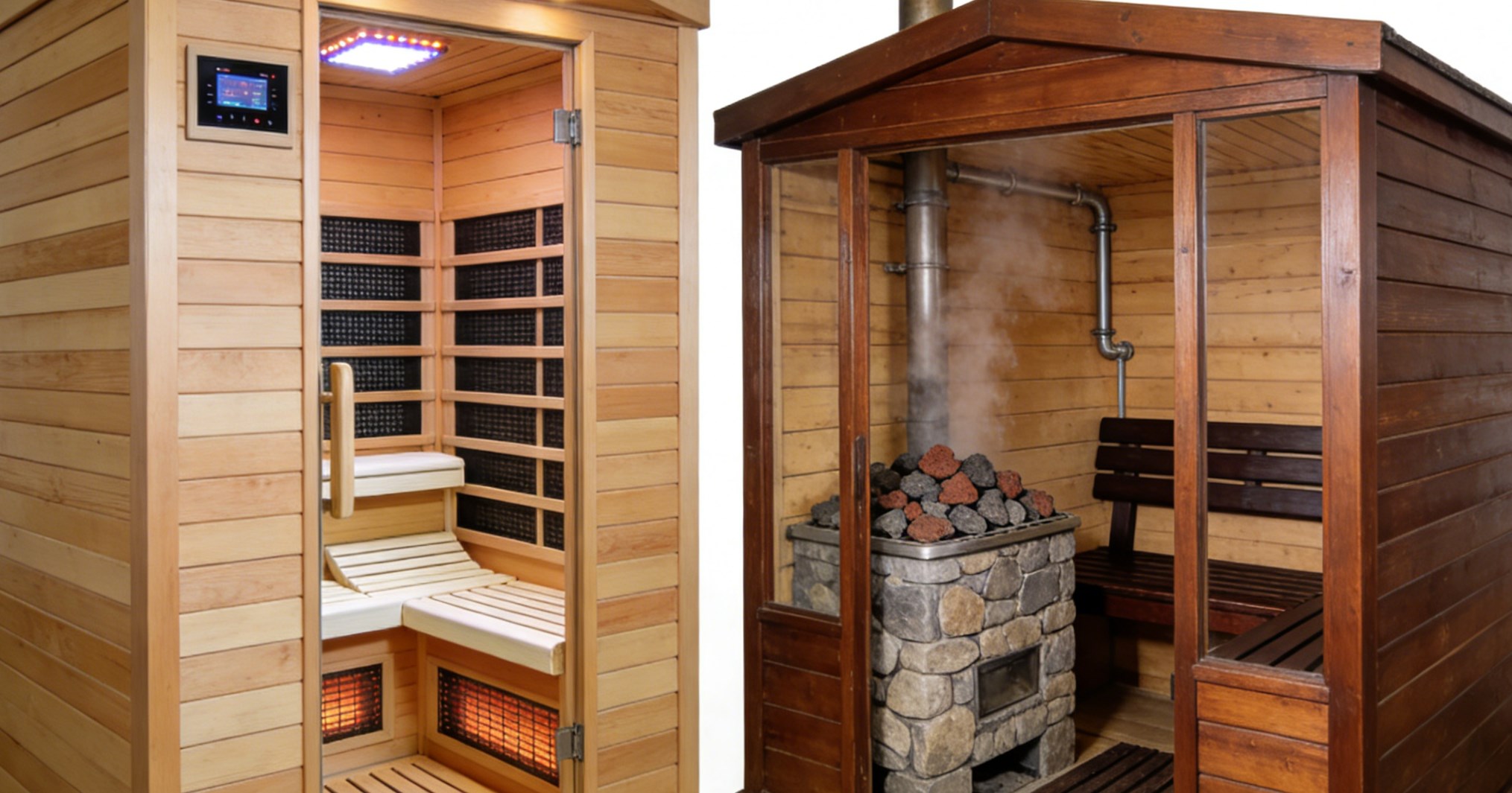 Sauna de infrarrojo lejano versus sauna tradicional, ¿cuál es mejor?