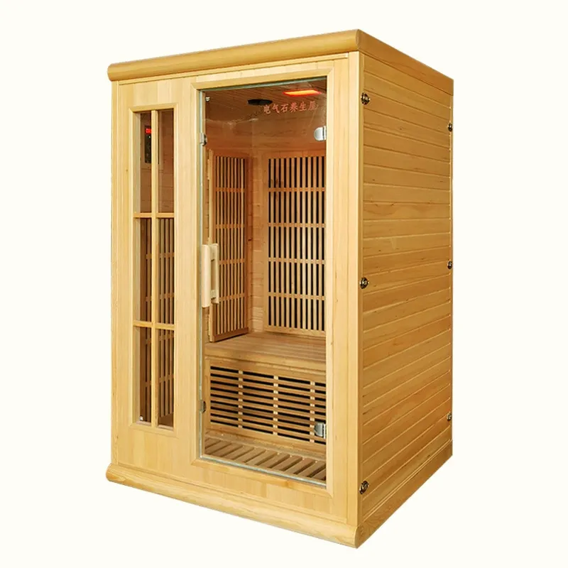 Sauna casera de infrarrojos de espectro completo (capacidad para 2 personas)