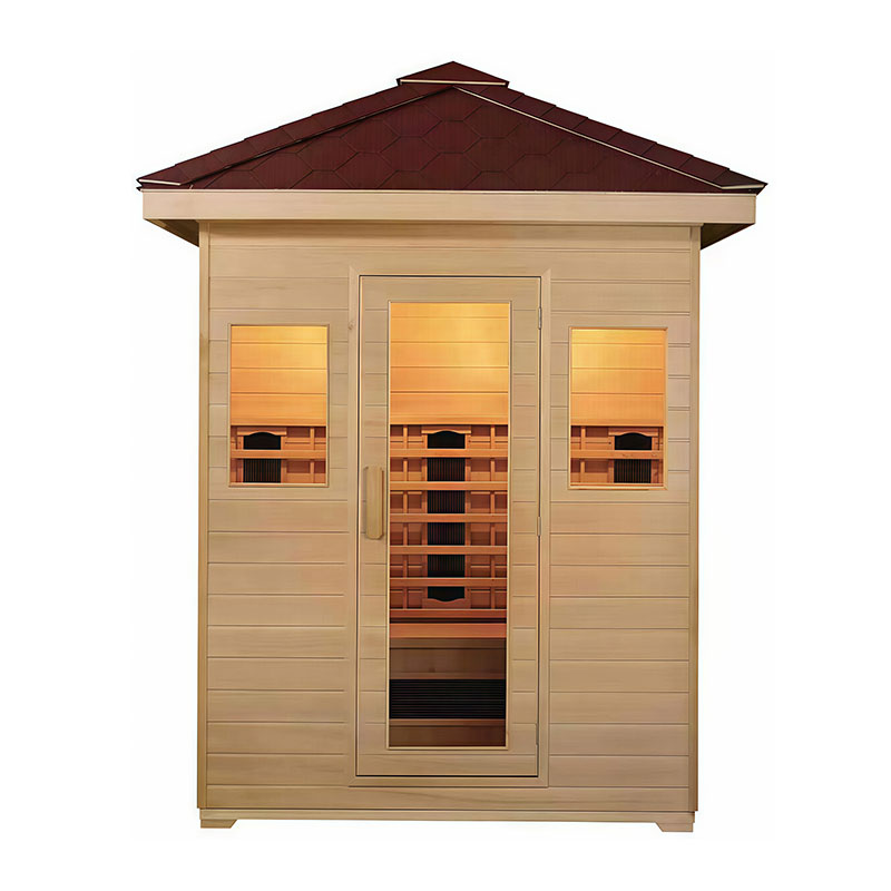 Sala de sauna al aire libre para 2 personas