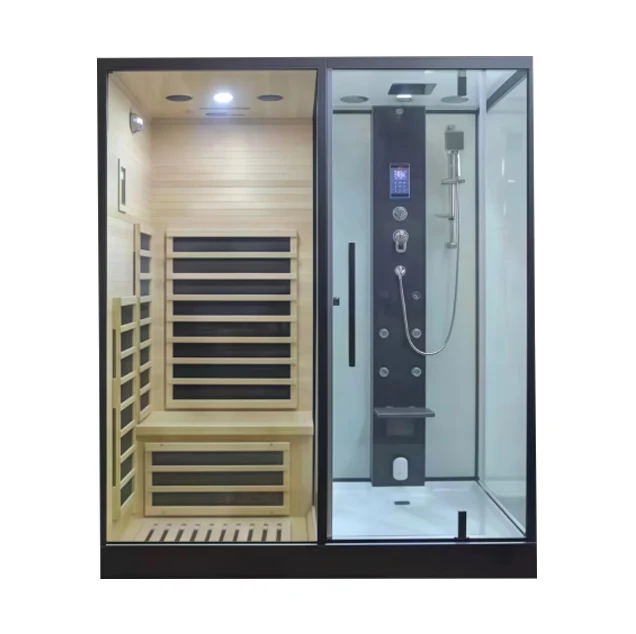 Habitación de sauna de ducha